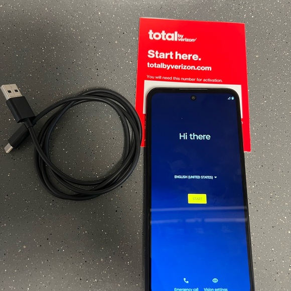 Total by Verizon Smartphone with USB Cable - Picture 3 of 4